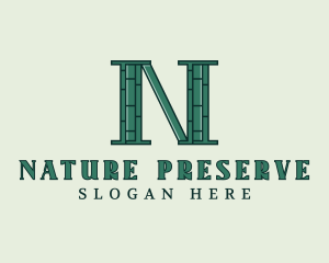 Natural Bamboo Garden logo design