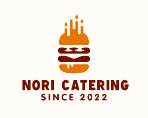 Grill Burger Fast Food  logo design