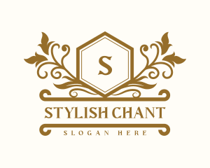 Stylish Floral Event logo design