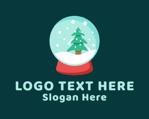 Snow Globe Christmas  logo