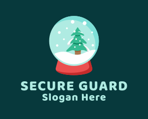 Snow Globe Christmas  logo