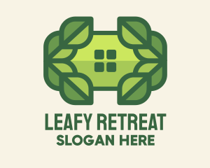 Green Leaf Window logo design