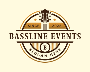 Guitar Musical Concert logo
