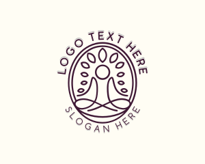 Spiritual Leaf Meditation logo