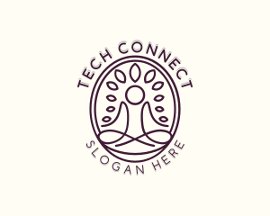 Spiritual Leaf Meditation logo