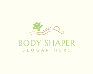 Flower Massage Therapy logo design