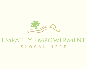 Flower Massage Therapy logo design