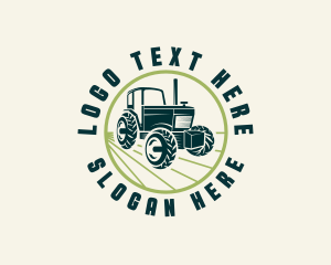 Agriculture Farming Tractor logo