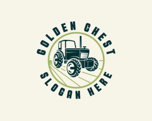 Agriculture Farming Tractor Logo