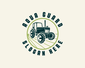 Agriculture Farming Tractor logo design