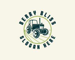 Agriculture Farming Tractor logo design