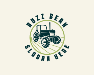 Agriculture Farming Tractor logo design