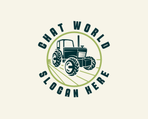 Agriculture Farming Tractor logo design