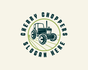 Agriculture Farming Tractor logo design