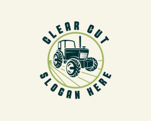 Agriculture Farming Tractor logo design