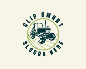 Agriculture Farming Tractor logo design