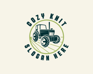 Agriculture Farming Tractor logo design