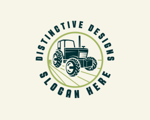 Agriculture Farming Tractor logo design