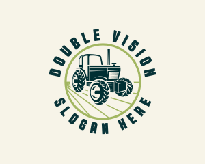 Agriculture Farming Tractor logo design