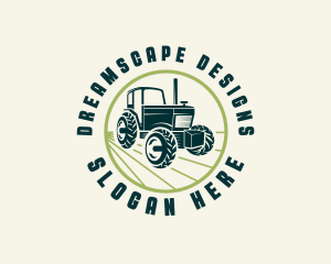 Agriculture Farming Tractor logo design