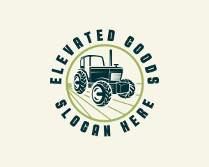 Agriculture Farming Tractor logo design