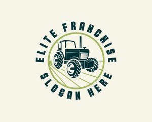 Agriculture Farming Tractor logo design