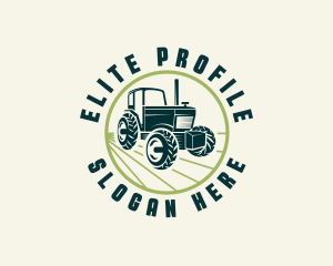 Agriculture Farming Tractor logo design