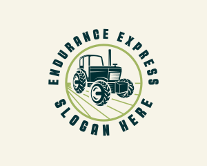 Agriculture Farming Tractor logo design