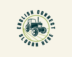 Agriculture Farming Tractor logo design