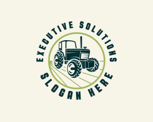 Agriculture Farming Tractor logo design