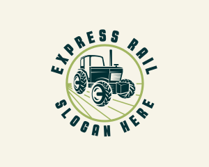 Agriculture Farming Tractor logo design