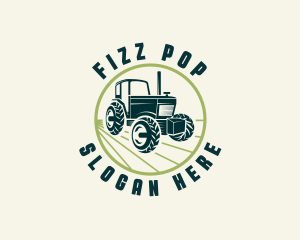 Agriculture Farming Tractor logo design