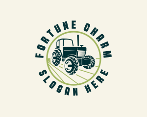 Agriculture Farming Tractor logo design