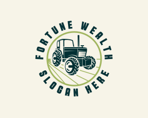 Agriculture Farming Tractor logo design