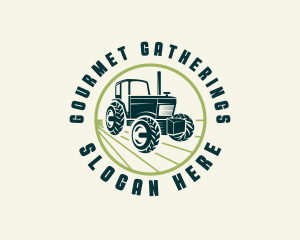 Agriculture Farming Tractor logo design