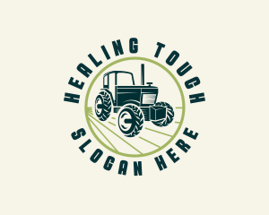 Agriculture Farming Tractor logo design