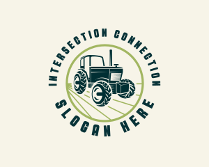 Agriculture Farming Tractor logo design