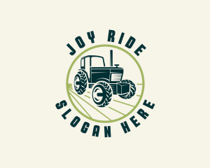 Agriculture Farming Tractor logo design