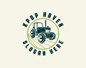 Agriculture Farming Tractor logo design