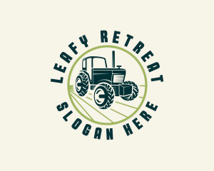 Agriculture Farming Tractor logo design