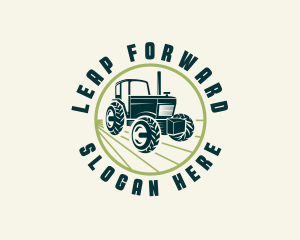 Agriculture Farming Tractor logo design