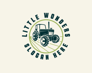 Agriculture Farming Tractor logo design