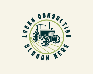 Agriculture Farming Tractor logo design