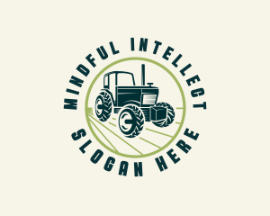 Agriculture Farming Tractor logo design