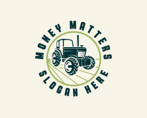 Agriculture Farming Tractor logo design