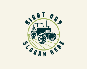 Agriculture Farming Tractor logo design