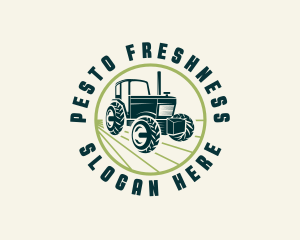 Agriculture Farming Tractor logo design