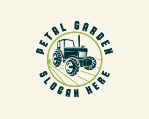 Agriculture Farming Tractor logo design