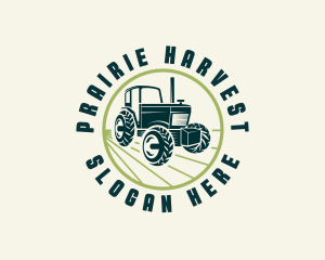 Agriculture Farming Tractor logo design