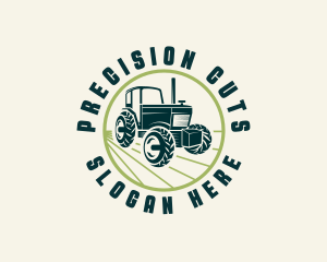 Agriculture Farming Tractor logo design